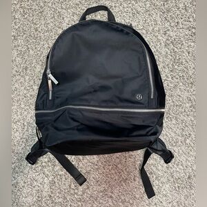 Lululemon Black city adventurer backpack 21L